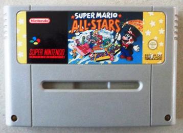 Super Mario All Stars voor de Europese Super Nintendo  beschikbaar voor biedingen