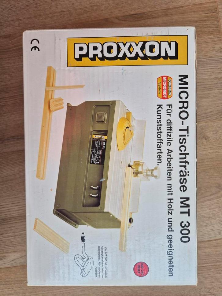 Proxxon Micro Tischfräse MT 300 - Tafel Freesmachine, Doe-het-zelf en Verbouw, Gereedschap | Freesmachines, Ophalen of Verzenden