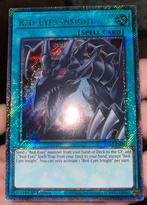 Yu-Gi-Oh! Red-Eyes Insight RA03 1st Edition M/NM !, Ophalen of Verzenden, Zo goed als nieuw, Losse kaart, Foil