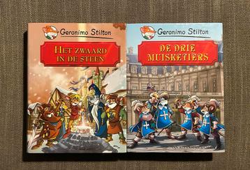 Geronimo Stilton Het zwaard in de steen /de drie muisketiers beschikbaar voor biedingen