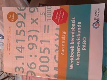 E. Kloet - Werkboek kennisbasis rekenen-wiskunde PABO beschikbaar voor biedingen
