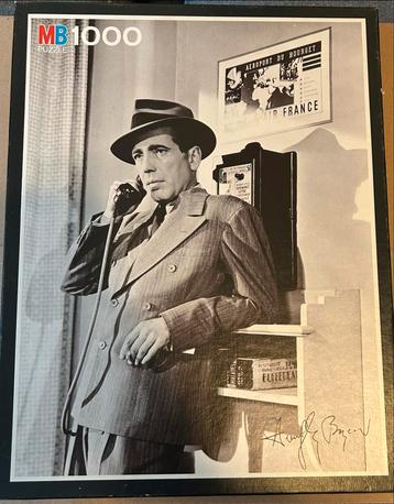 MB Puzzel 1000 stukjes - Humphrey Bogart beschikbaar voor biedingen