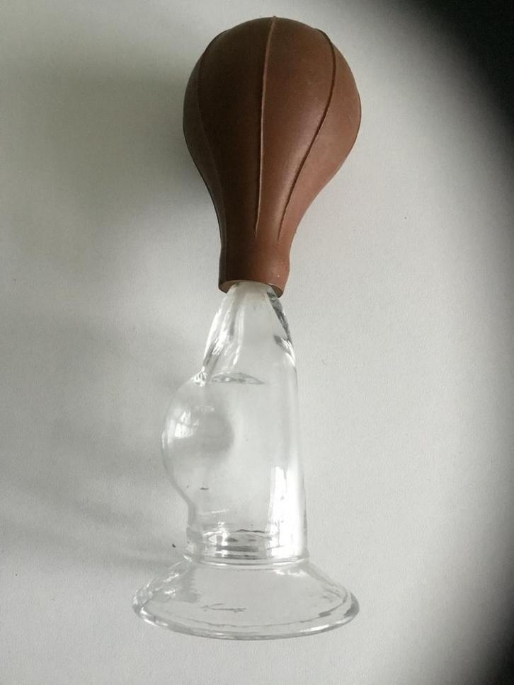 Antieke Borstkolf - 1949 - Verzamelobject, Kinderen en Baby's, Babyvoeding en Toebehoren, Gebruikt, Borstkolf, Ophalen of Verzenden