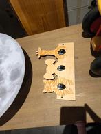 Houten kapstok - Giraffe, Olifant, Tijger - Nieuw!, Ophalen of Verzenden, Nieuw, Overige typen