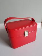 Beauty Case - Vintage jaren 60-70, Gebruikt, Softcase, Ophalen of Verzenden, Met spiegeltje(s)