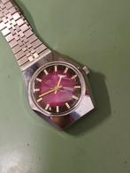 Mechanisch horloge  70er jaren, Ophalen of Verzenden, Zo goed als nieuw, Staal