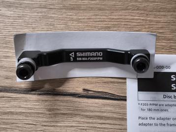 SHIMANO POSTMOUNT ADAPTER 203mm beschikbaar voor biedingen