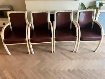 4 x Lloyd Loom Furniture stoelen. beschikbaar voor biedingen