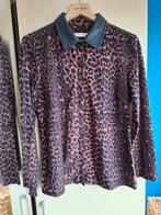 Studio Anneloes blouse maat L travelstof zwart roze, Ophalen of Verzenden, Zo goed als nieuw, Maat 38/40 (M), Zwart
