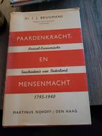 Boek paardenkracht en  mensenmacht, Ophalen of Verzenden