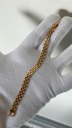 Gouden 21 karaats Rolex schakel armband, Sieraden, Tassen en Uiterlijk, Armbanden, Goud, Ophalen of Verzenden, Zo goed als nieuw