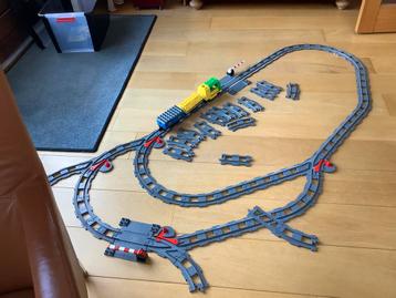 Lego trein veel rails wissels etc beschikbaar voor biedingen