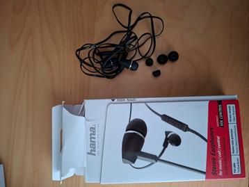 Nieuwe Hama Stereo Oordopjes met Microfoon beschikbaar voor biedingen
