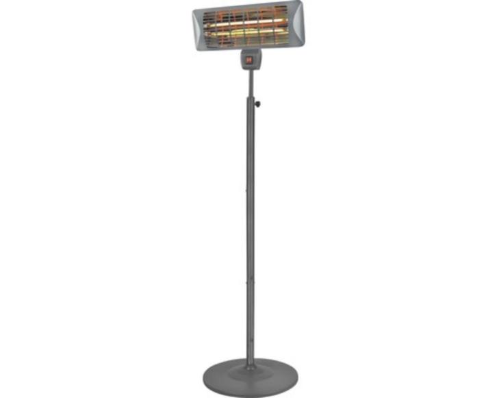 Terras of Badkamer verwarmer EUROM Q-Time 2000 S, Tuin en Terras, Terrasverwarmers, Zo goed als nieuw, Elektrisch, Vloer, Ophalen