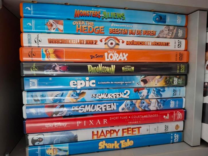 Dreamworks/Universal animatie dvd's, Cd's en Dvd's, Dvd's | Kinderen en Jeugd, Zo goed als nieuw, Alle leeftijden, Ophalen of Verzenden