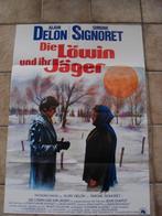 filmaffiche Alain Delon Les Granges Brulees filmposter, Rechthoekig Staand, Ophalen of Verzenden, Zo goed als nieuw, A1 t/m A3