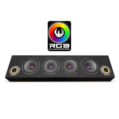Phoenix Gold ZP65BOXRGB 1520w fullrange speaker box 2x4 ohm, Auto diversen, Autospeakers, Nieuw, Verzenden
