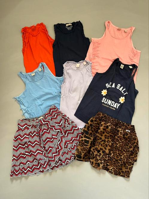 8 delig merk kleding pakket Scotch R’belle/Retour 152, Kinderen en Baby's, Kinderkleding | Kinder-kledingpakketten, Zo goed als nieuw