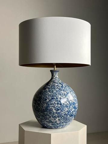 2x Schemerlamp Delft stijl beschikbaar voor biedingen
