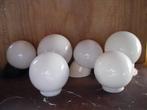 Plafoniere / wandlamp schroefkogel glazen bol, Huis en Inrichting, Ophalen of Verzenden, Glas