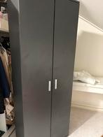 Zwarte planken kleding kast €25, Ophalen of Verzenden, 50 tot 75 cm, 200 cm of meer