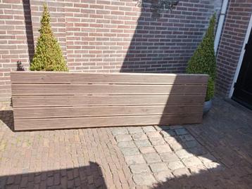 Hardhouten Vlonder € 45 beschikbaar voor biedingen
