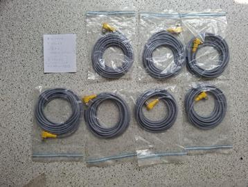 Turck sensor kabel 4 adres M12 met LED aanduiding  4 Meter  beschikbaar voor biedingen