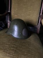 Oude helm, tweedewereldoorlog, Ophalen of Verzenden, Nederland, Helm of Baret