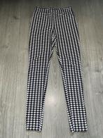 zwarte witte pied de poule legging pants broek mt M, Maat 38/40 (M), Zwart, Ophalen of Verzenden, Zo goed als nieuw