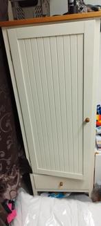 Kledingkast met lade, roede en plank, Met deur(en), Gebruikt, Landelijk, 150 tot 200 cm