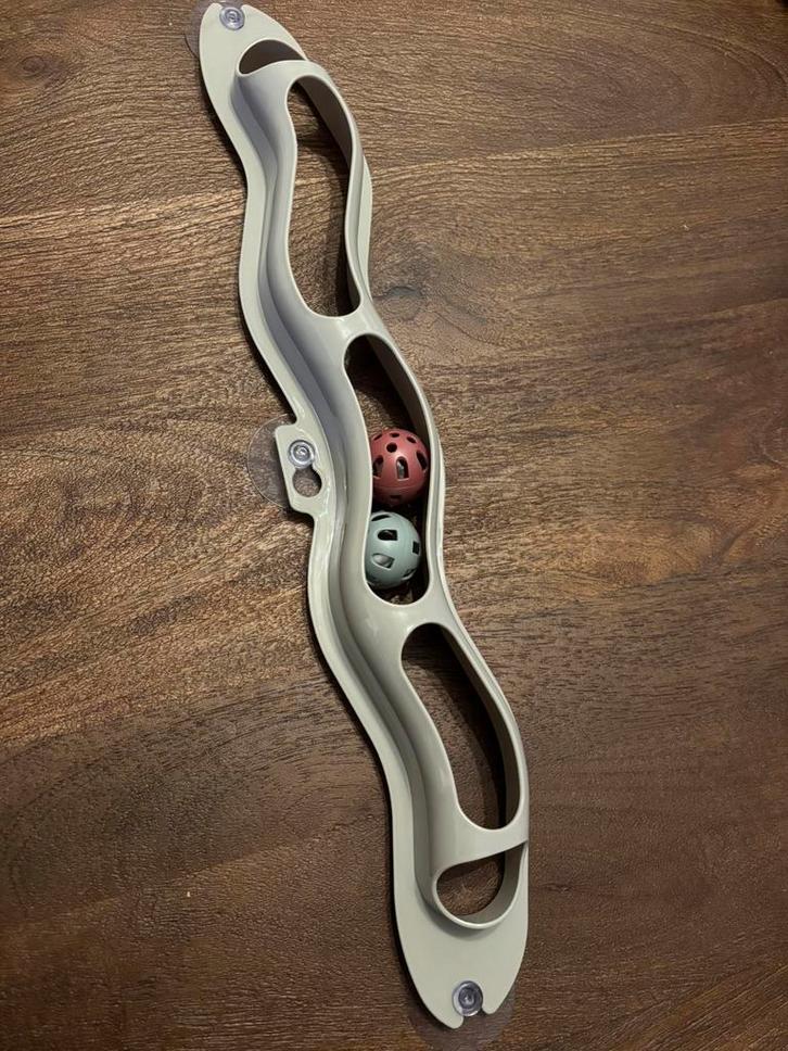 Trixie Fix & Catch Inclusief Zuignappen - Kattenspeelgoed, Dieren en Toebehoren, Kattenspeelgoed, Zo goed als nieuw, Speelrails