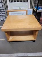 Bijzettafeltje, wieltjes lxbxh 60x50x40, Minder dan 55 cm, Gebruikt, Rechthoekig, Ophalen