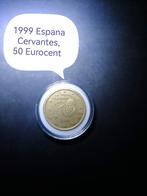 Spaanse 50 Eurocent 1999 - Cervantes, Ophalen of Verzenden, Spanje, 50 cent, Losse munt
