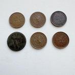 6x halve cent Nederland 1832-1938, Postzegels en Munten, Munten | Nederland, Ophalen of Verzenden, Koning Willem I, Overige waardes