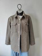 Beige pied-de-poule jasje – maat M – H&M, Maat 38/40 (M), H&M, Verzenden, Beige