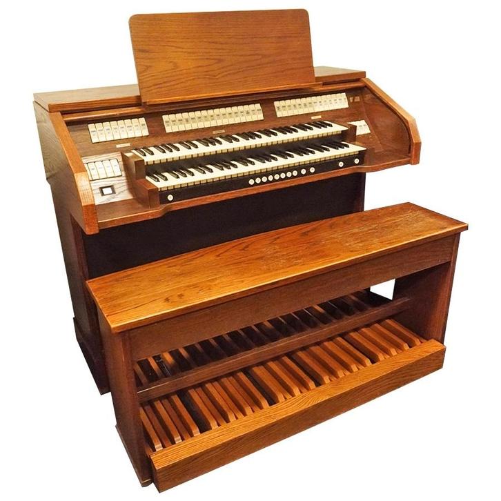 Eminent DCS380 Occasion Orgel Donker Eiken, Muziek en Instrumenten, Orgels, Gebruikt, Orgel, 2 klavieren, Ophalen of Verzenden