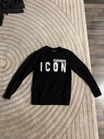 Dsquared2 Icon Trui - Zwart - Maat s, Ophalen of Verzenden, Zo goed als nieuw, Zwart