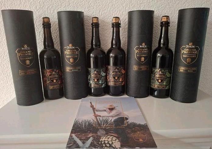 Hertog Jan Grand Prestige Vatgerijpt 2023 Latijns-Amerika, Verzamelen, Biermerken, Nieuw, Flesje(s), Hertog Jan, Ophalen of Verzenden