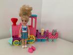 Barbie Chelsea treintje met huisdieren, Ophalen, Zo goed als nieuw, Barbie
