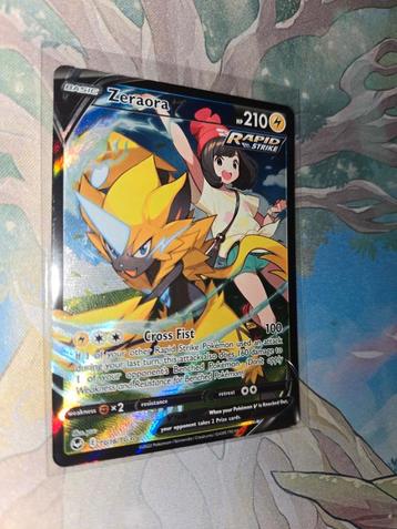 Zeraora V full art TG16/TG30 Silver Tempest . beschikbaar voor biedingen