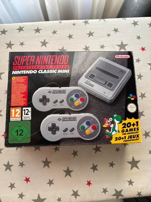 Nintendo classic mini, Spelcomputers en Games, Spelcomputers | Nintendo NES, Nieuw, Met 2 controllers, Met games, Ophalen of Verzenden