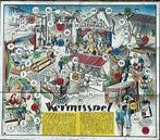 oud kermis spel schiettent achtbaan, Ophalen of Verzenden, Gebruikt