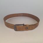 Cognacbruine lederen heren riem, 75cm, Kleding | Heren, Riemen en Ceinturen, Bruin, Echt leder, Minder dan 95 cm, Riem of Ceintuur