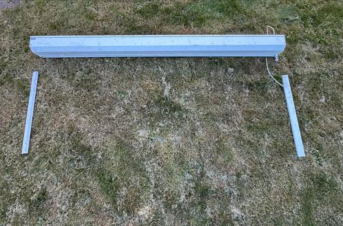 Heroal elektrisch rolluik, Doe-het-zelf en Verbouw, Rolluiken, Gebruikt, 100 tot 150 cm, 200 cm of meer, Wit, Elektrische bediening