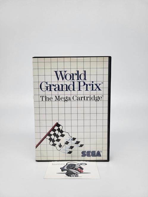 World Grand Prix - SEGA Master system - CIB - PAL German, Spelcomputers en Games, Games | Sega, Gebruikt, Master System, Racen en Vliegen