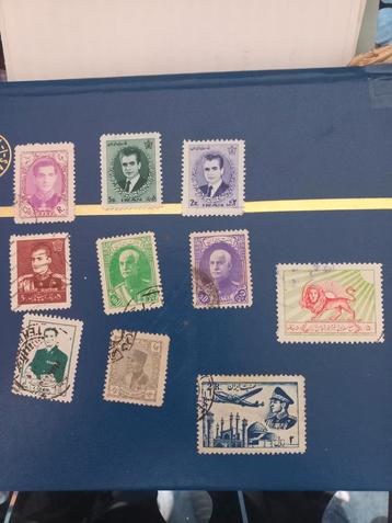 Postzegels Iran  beschikbaar voor biedingen