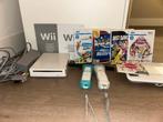 Nintendo Wii - Complete Set!, Spelcomputers en Games, Spelcomputers | Nintendo Wii, Ophalen, Gebruikt, Met 2 controllers, Met games