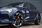 Audi e-tron S quattro 503PK | Nightvision | RS-Stoelen | Pan, Auto's, 12 maanden, 0 cilinders, Zwart, Blauw