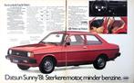 11 oude advertenties reclames Datsun autos 71-81 Nissan auto, Ophalen of Verzenden, Gebruikt, Auto's