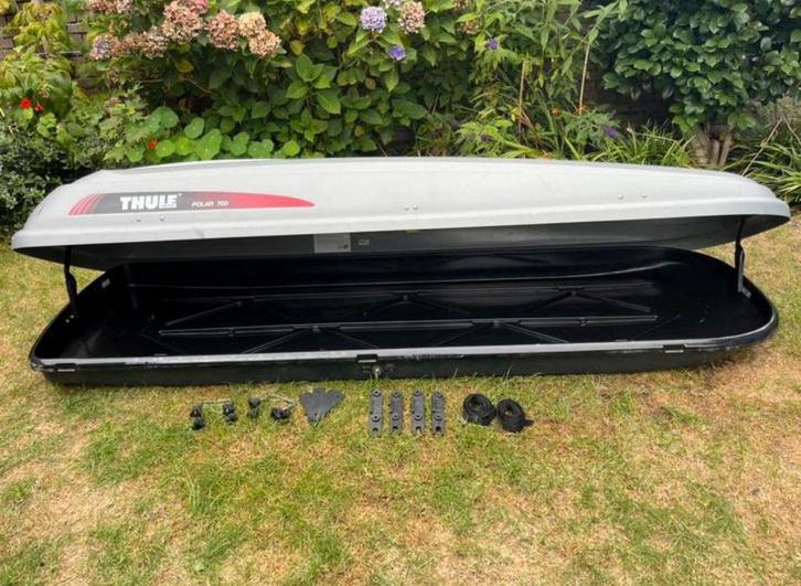 Grote Thule Polar 700 dakkoffer, Auto diversen, Dakkoffers, Zo goed als nieuw, Ophalen